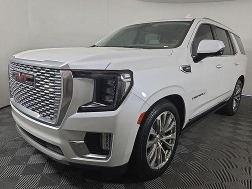 White Frost Tri-Coat 2021 GMC Yukon Denali
