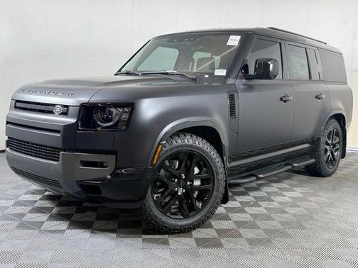 Santorini Black 2026 Land Rover Defender OUTBOUND