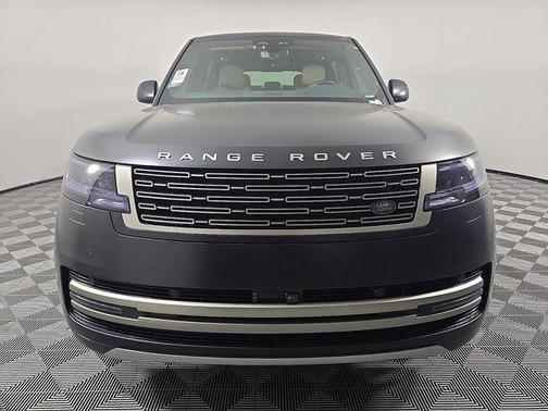 Santorini Black 2025 Land Rover Range Rover P400 SE 7 Seat