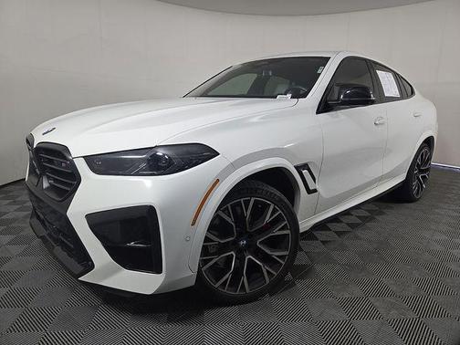 White Metallic 2024 BMW X6 M Base