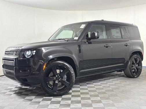 Santorini Black 2026 Land Rover Defender P400 X-Dynamic SE