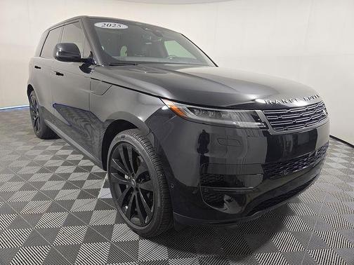 Santorini Black 2025 Land Rover Range Rover Sport P360 SE