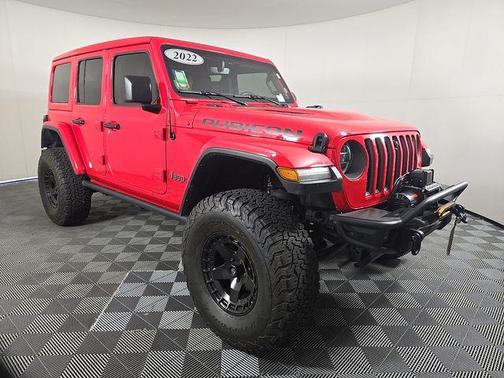 Firecracker Red Clearcoat 2022 Jeep Wrangler Unlimited Rubicon
