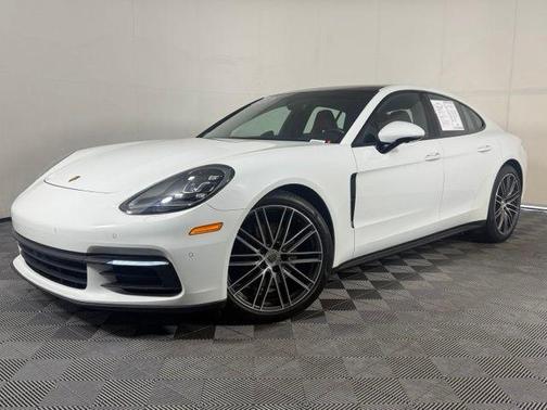 White 2020 Porsche Panamera 4