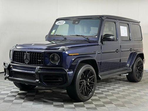 Lunar Blue 2022 Mercedes-Benz AMG G 63 4MATIC