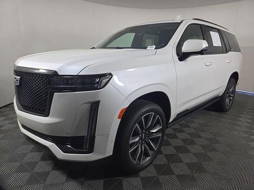 Crystal White 2024 Cadillac Escalade Sport