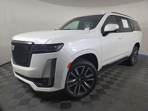 Crystal White 2024 Cadillac Escalade Sport