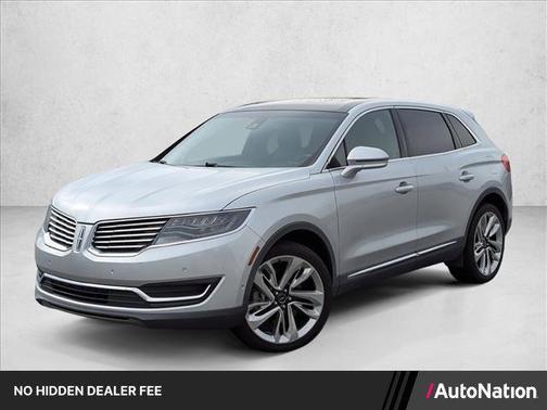 Ingot Silver Metallic 2017 Lincoln MKX Black Label