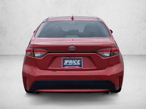 Barcelona Red Metallic 2021 Toyota Corolla LE