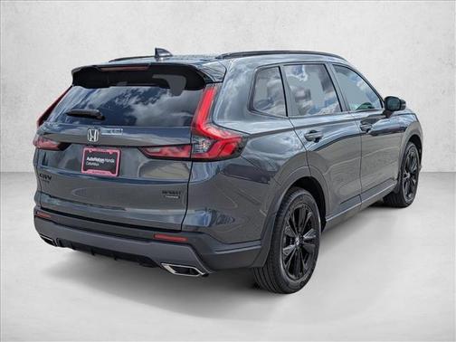 Meteorite Gray Metallic 2026 Honda CR-V Hybrid Sport Touring AWD