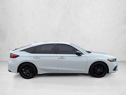 Platinum White Pea 2023 Honda Civic Sport