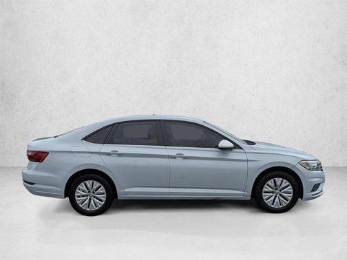 White Silver Metallic 2019 Volkswagen Jetta 1.4T S