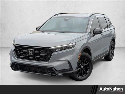 Urban Gray Pearl 2025 Honda CR-V Hybrid Sport AWD