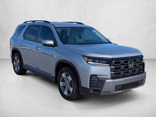 Solar Silver Metallic 2026 Honda Pilot EX-L