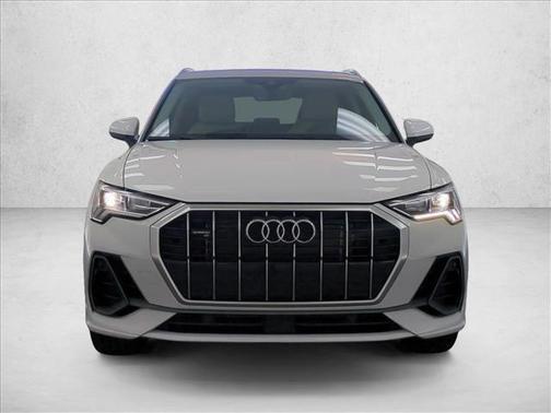 Glacier White Metallic 2025 Audi Q3 45 S line Premium Plus
