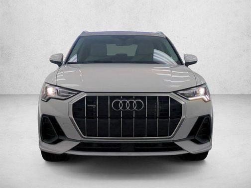 Glacier White Metallic 2025 Audi Q3 45 S line Premium Plus