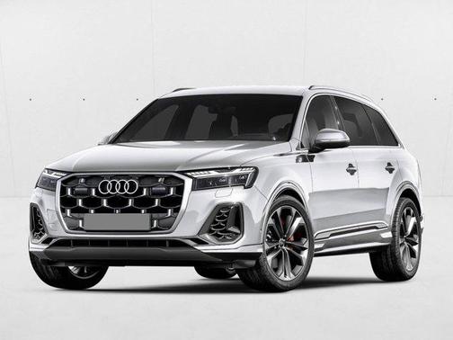 Glacier White Metallic 2025 Audi Q7 55 Premium Plus