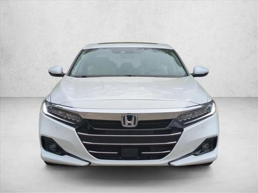 Platinum White Pearl 2021 Honda Accord Hybrid Touring