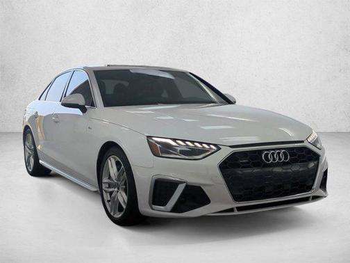 Ibis White 2023 Audi A4 45 S line Premium Plus