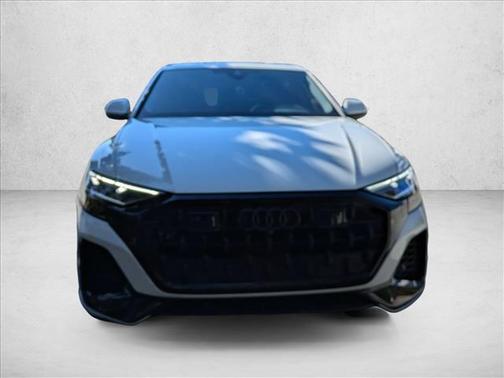 Carrara White 2026 Audi Q8 55 Premium