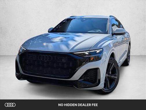 Carrara White 2026 Audi Q8 55 Premium