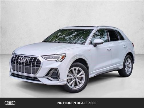 Glacier White Metallic 2023 Audi Q3 Premium 45 TFSI S line quattro Tiptronic