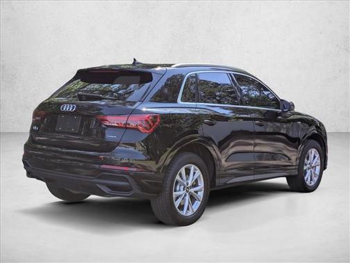 Mythos Black Metallic 2025 Audi Q3 45 S line Premium Plus