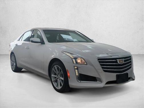 Crystal White Tricoat 2019 Cadillac CTS 2.0L Turbo