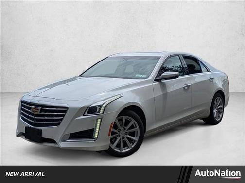 Crystal White Tricoat 2019 Cadillac CTS 2.0L Turbo