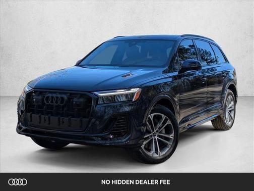 Waitomo Blue Metallic 2026 Audi Q7 45 Premium
