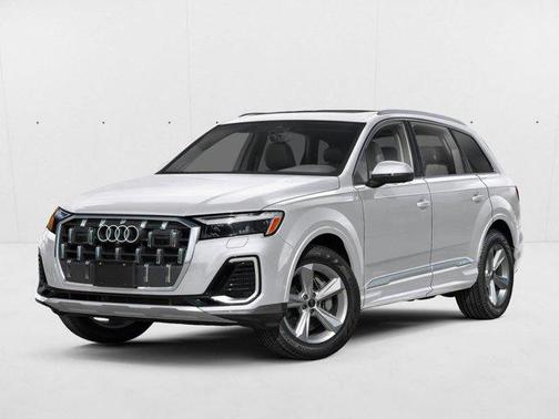 Glacier White Metallic 2026 Audi Q7 55 Premium Plus