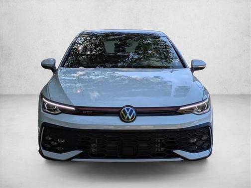 White 2025 Volkswagen Golf GTI 2.0T SE DSG