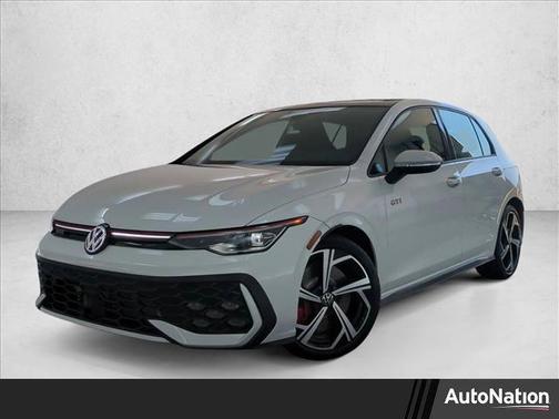 White 2025 Volkswagen Golf GTI 2.0T SE DSG