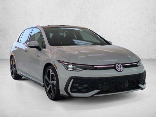 White 2025 Volkswagen Golf GTI 2.0T SE DSG