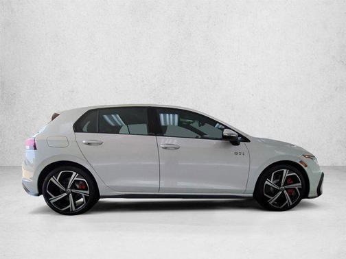 White 2025 Volkswagen Golf GTI 2.0T SE DSG