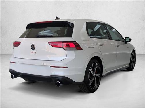 White 2025 Volkswagen Golf GTI 2.0T SE DSG