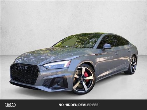 Chronos Gray Metallic 2023 Audi A5 Sportback 45 S Line Premium Plus