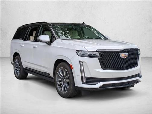 Crystal White Tricoat 2023 Cadillac Escalade Sport Platinum