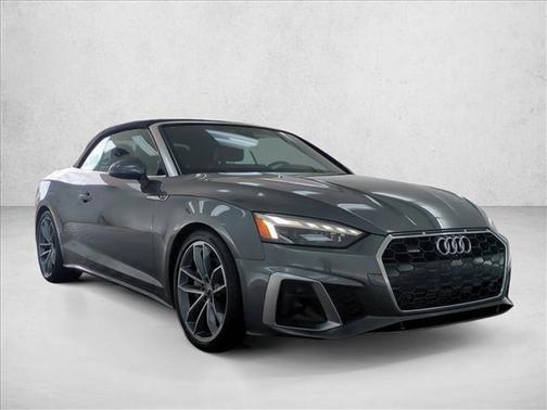 Daytona Gray Pearl Effect/Black Roof 2023 Audi A5 45 S line Premium Plus