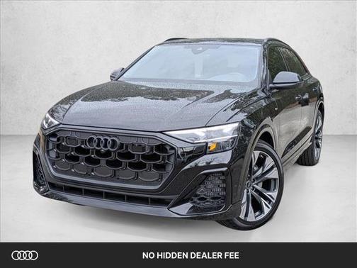 Mythos Black Metallic 2026 Audi Q8 55 Premium Plus
