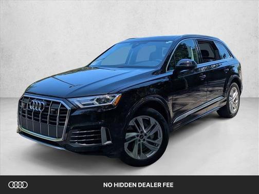 Mythos Black Metallic 2023 Audi Q7 55 Premium Plus