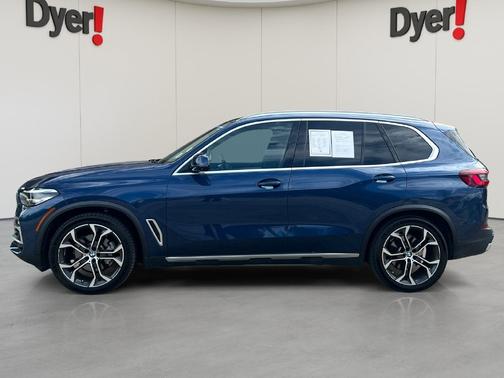 Phytonic Blue Metallic 2021 BMW X5 sDrive40i