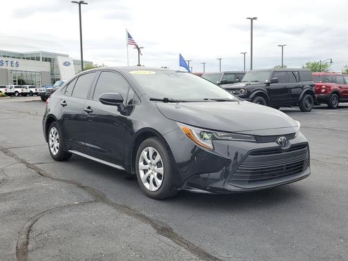 Midnight Black Metallic 2024 Toyota Corolla LE