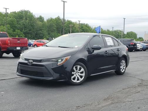 Midnight Black Metallic 2024 Toyota Corolla LE