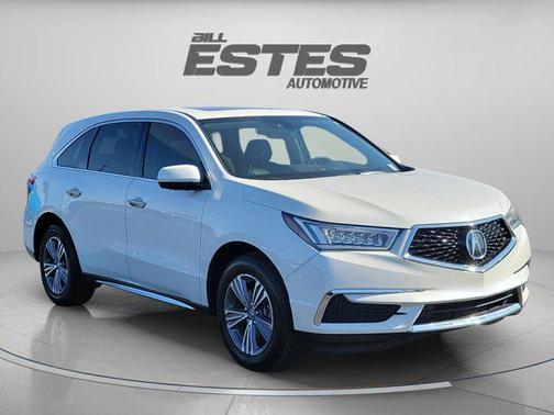 White Diamond Pearl 2019 Acura MDX 3.5L