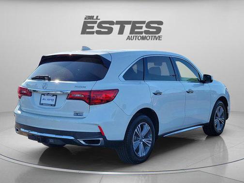White Diamond Pearl 2019 Acura MDX 3.5L