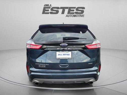Stone Blue Metallic 2024 Ford Edge Titanium