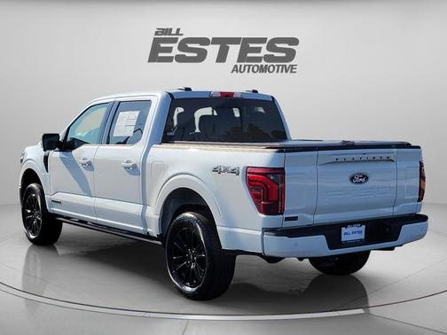 Star White Metallic TC 2025 Ford F-150 Platinum