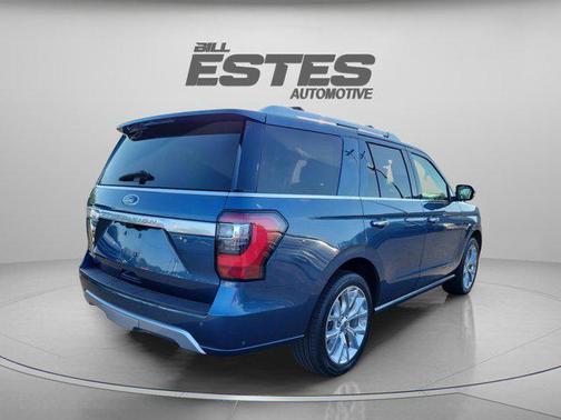 Blue Metallic 2018 Ford Expedition Platinum