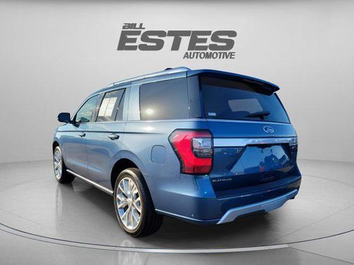 Blue Metallic 2018 Ford Expedition Platinum